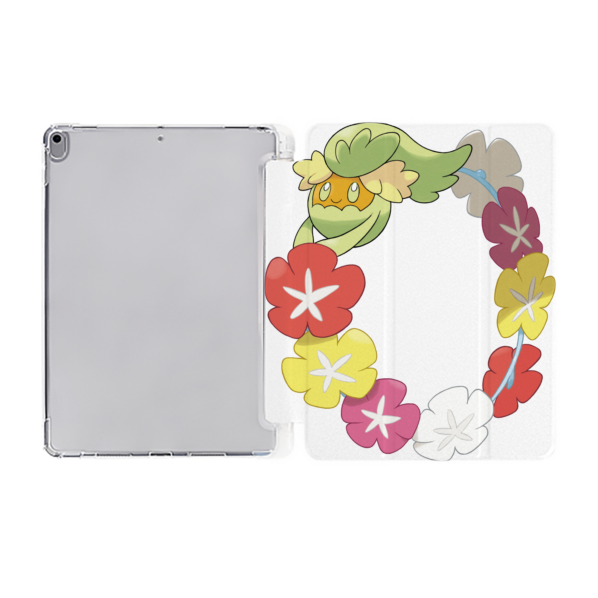 （画像用） ポケットモンスター Pokémon IPad ケース ペン収納付き 三つ折りスタンド PUレザー×シリコン 対応機種9.5/10.5/10.9インチ